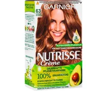 Haarfarben Nutrisse Creme Dauerhafte Pflege-Haarfarbe 6N Nude Natürliches Dunkelblond