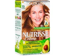 Haarfarben Nutrisse Creme Dauerhafte Pflege-Haarfarbe 6N Nude Natürliches Dunkelblond