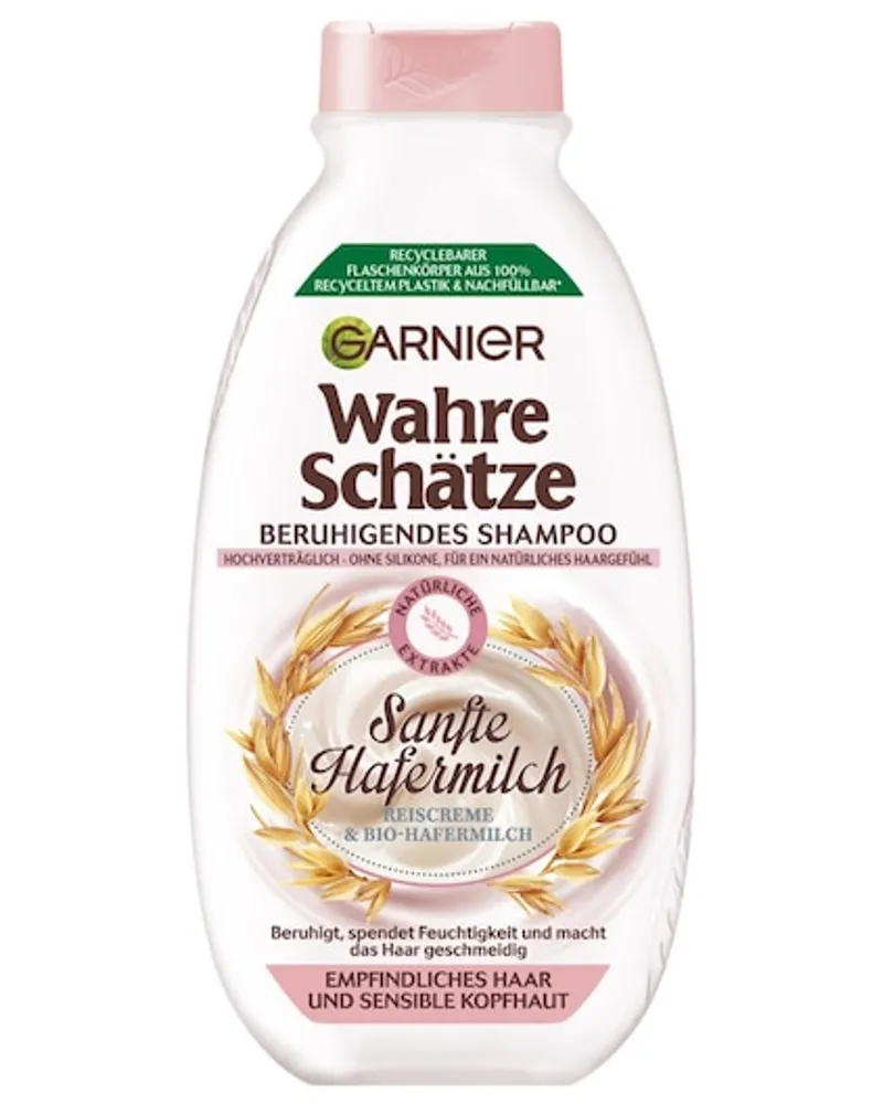 Garnier Wahre Schätze Sanfte Hafermilch Beruhigendes Shampoo 