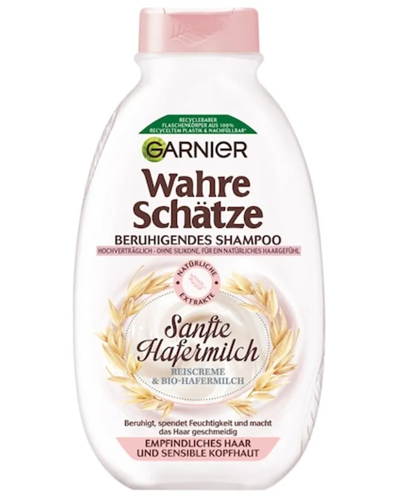 Garnier Wahre Schätze Sanfte Hafermilch Beruhigendes Shampoo 