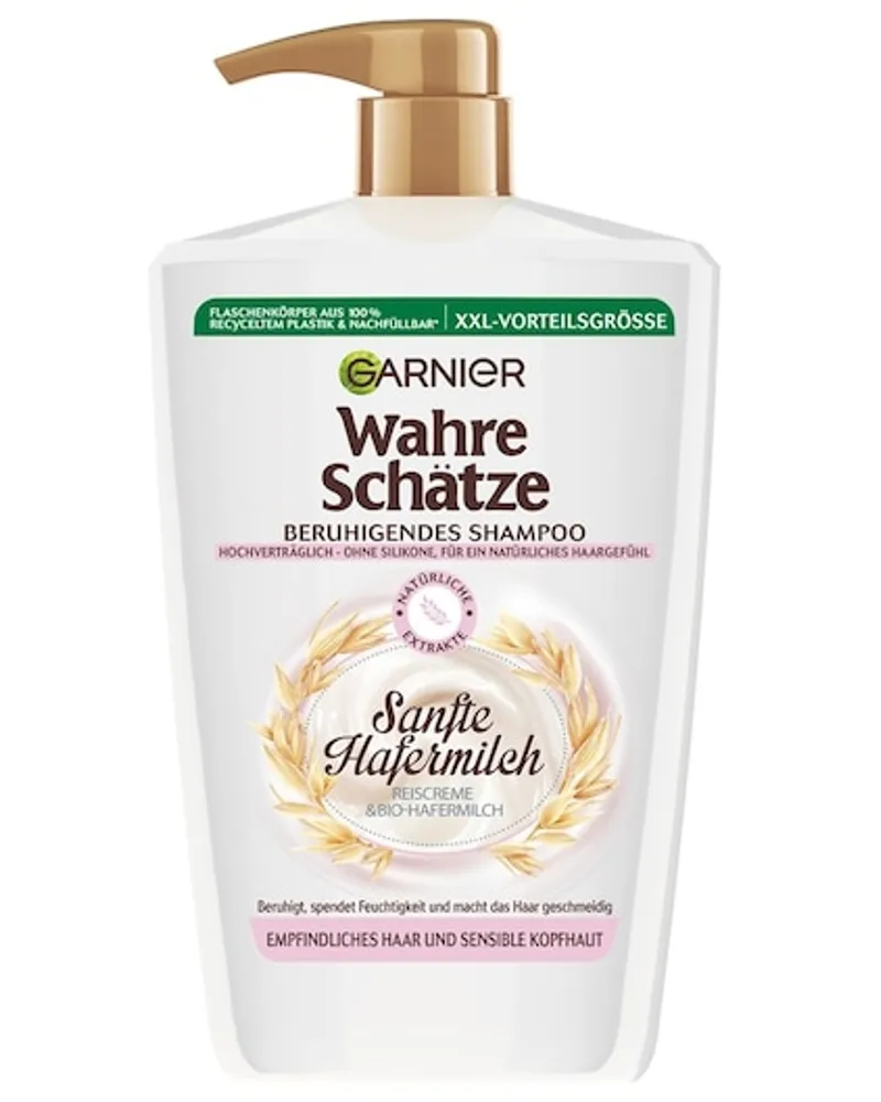 Garnier Wahre Schätze Sanfte Hafermilch Beruhigendes Shampoo 