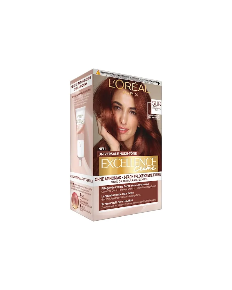 L'Oréal LOreal-Paris Haarfarbe-Collection Excellence-CremeUniversale Nude-Töne 8U Hellblond 6,99 