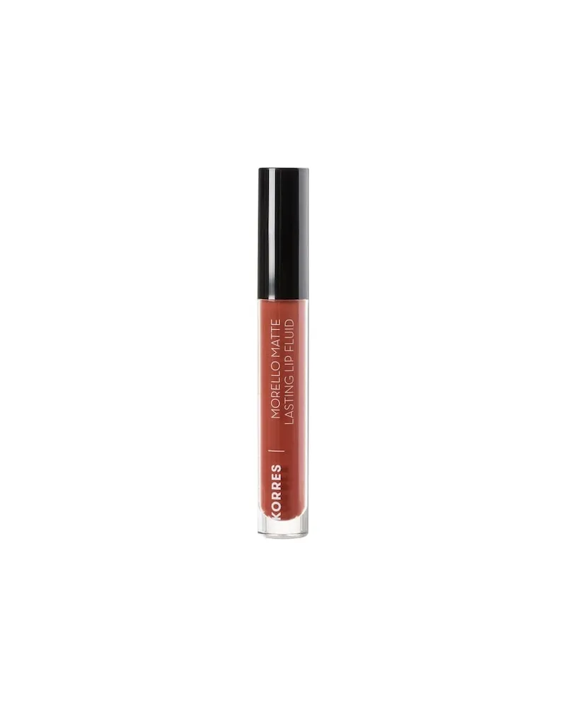 Korres Make-up LippenMorelloMatte Lasting Lip Fluid Red Clay 