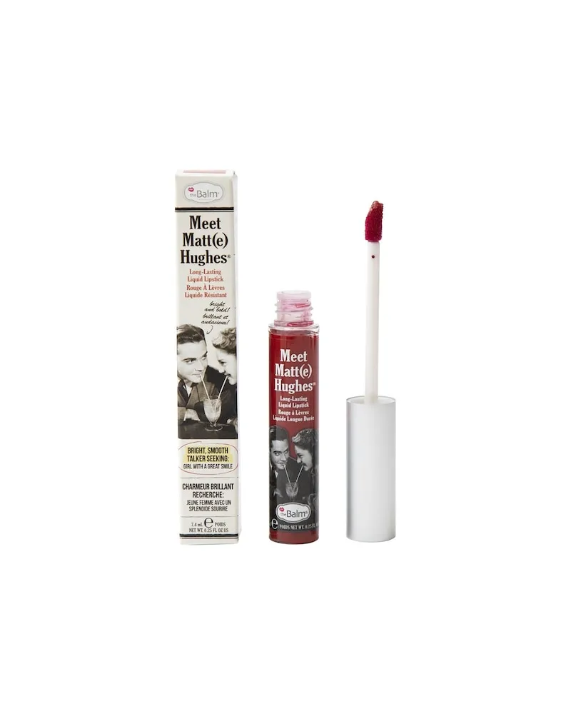 the Balm The-Balm Lippen Lip-GlossMeet Matt(e) HughesLong-Lasting Liquid Lipstick Nr. 12 Sincere 