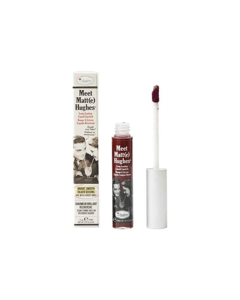 the Balm The-Balm Lippen Lip-GlossMeet Matt(e) HughesLong-Lasting Liquid Lipstick Nr. 12 Sincere 