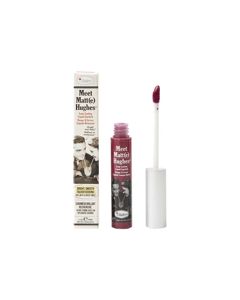 the Balm The-Balm Lippen Lip-GlossMeet Matt(e) HughesLong-Lasting Liquid Lipstick Nr. 12 Sincere 