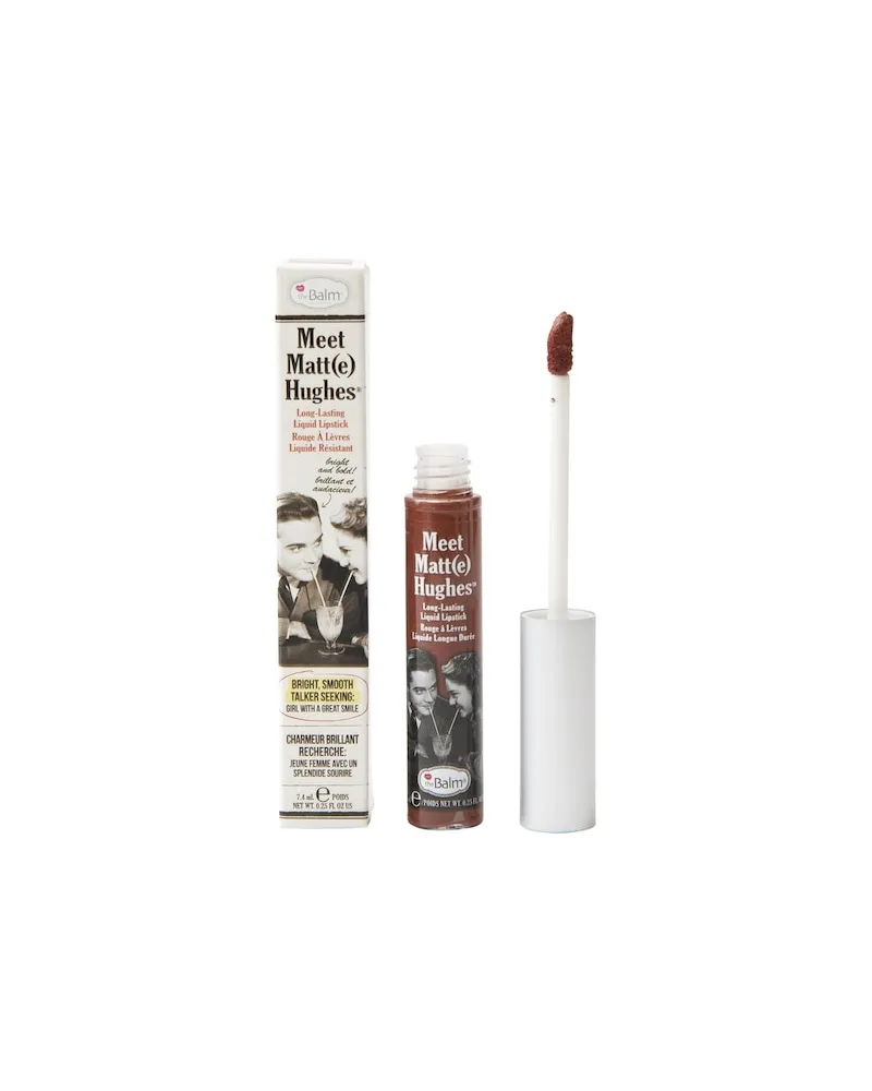 the Balm The-Balm Lippen Lip-GlossMeet Matt(e) HughesLong-Lasting Liquid Lipstick Nr. 12 Sincere 