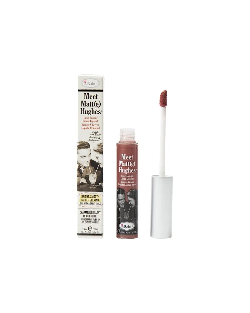 the Balm The-Balm Lippen Lip-GlossMeet Matt(e) HughesLong-Lasting Liquid Lipstick Nr. 12 Sincere 