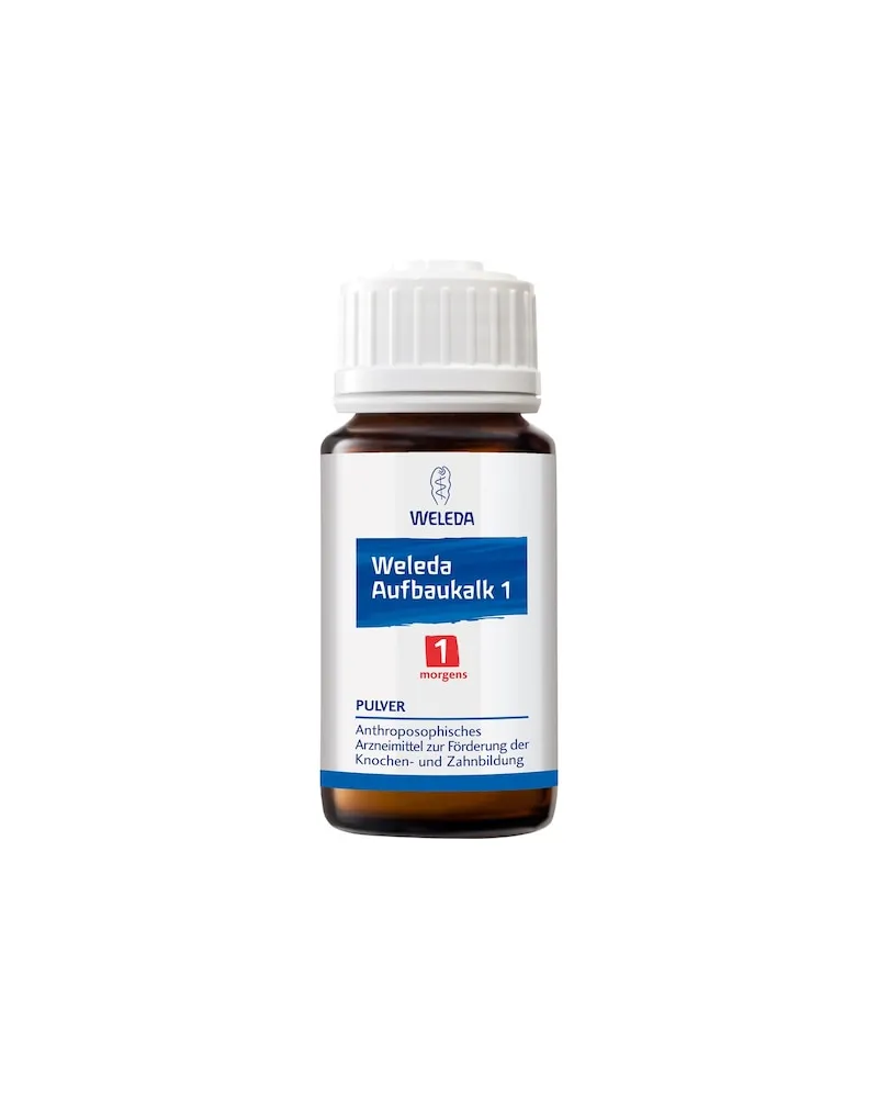 Weleda Koerperpflege NahrungsergaenzungsmittelAufbaukalk Morgens & Abends 1 morgens 230,22 € / 1 kg 