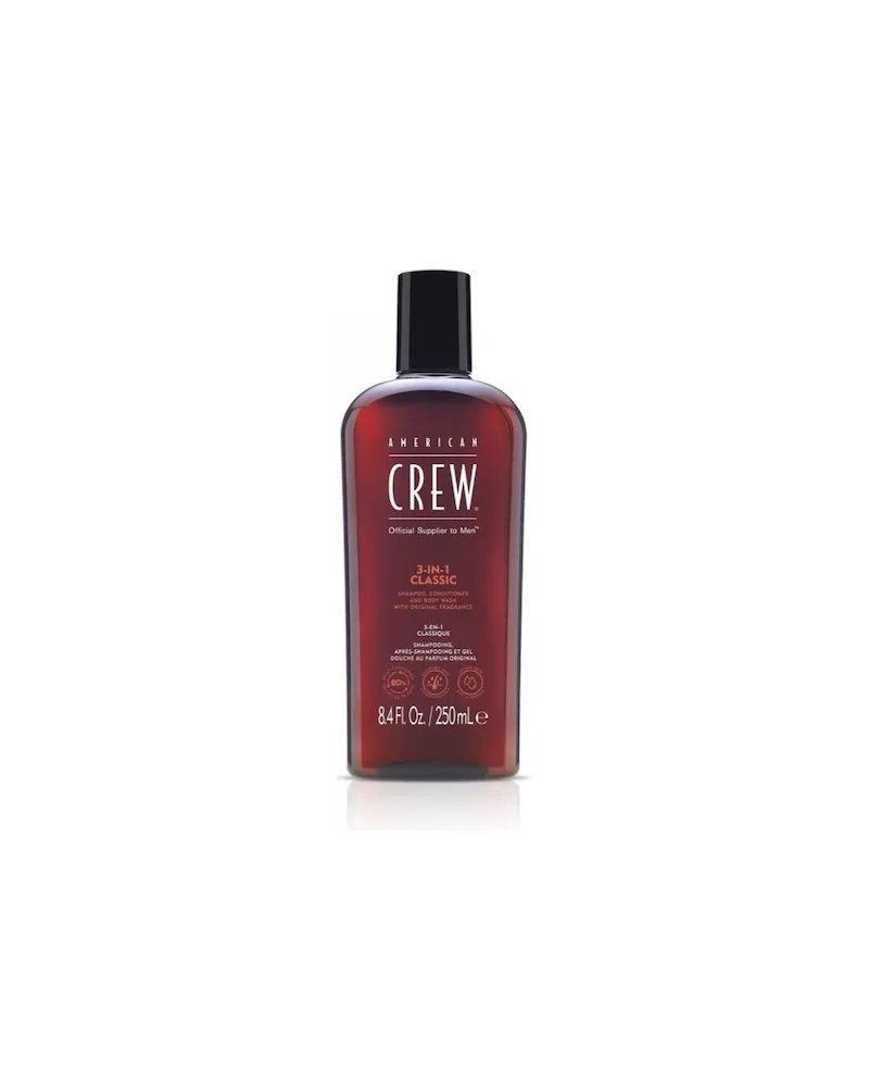 American Crew American-Crew Haare,-Koerper-Gesicht Haarpflege-Koerperpflege3-in-1 Classic Shampoo, Conditioner and Body Wash 53,36 € / 1 l 