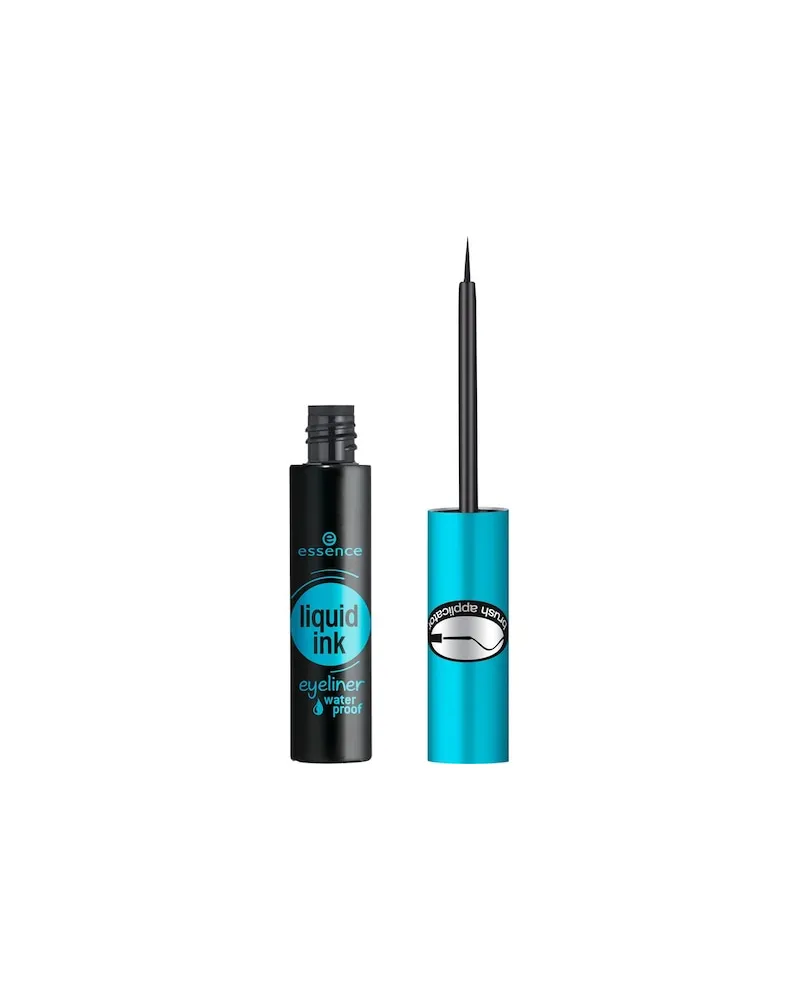 essence Augen Eyeliner-KajalLiquid Ink Eyeliner Waterproof Nr. 01 Black 