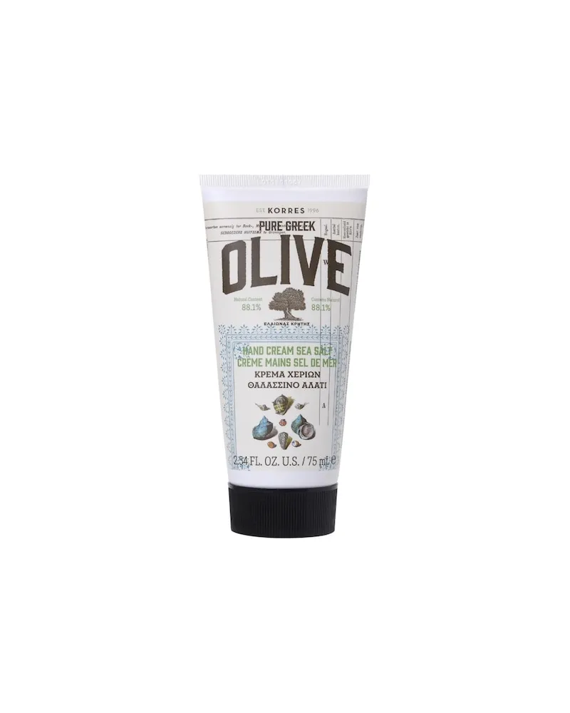 Korres Koerperpflege HandpflegeOLIVE & SEA SALTHandcreme 144,80 € / 1 l 