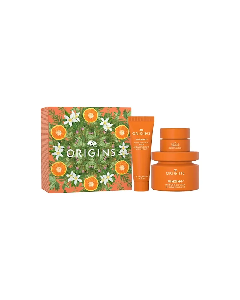 Origins Collection GinzingThe Glow Boosting Collection Ginzing™ Energizing Gel Cream 50 ml + Ginzing™ Glow Boosting Serum 15 ml + Ginzing™ Brightening Eye Cream 5 ml 42,13 