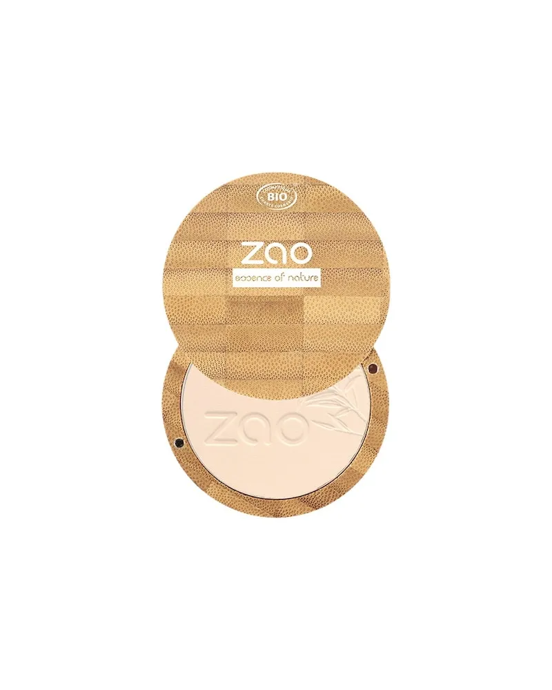 Zao Gesicht Mineral-PuderBamboo Compact Powder Nr. 306 Porcelain 