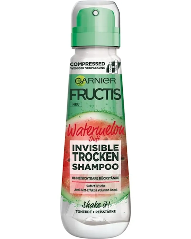 Garnier Haarpflege Fructis Watermelon DuftInvisible Trockenshampoo 