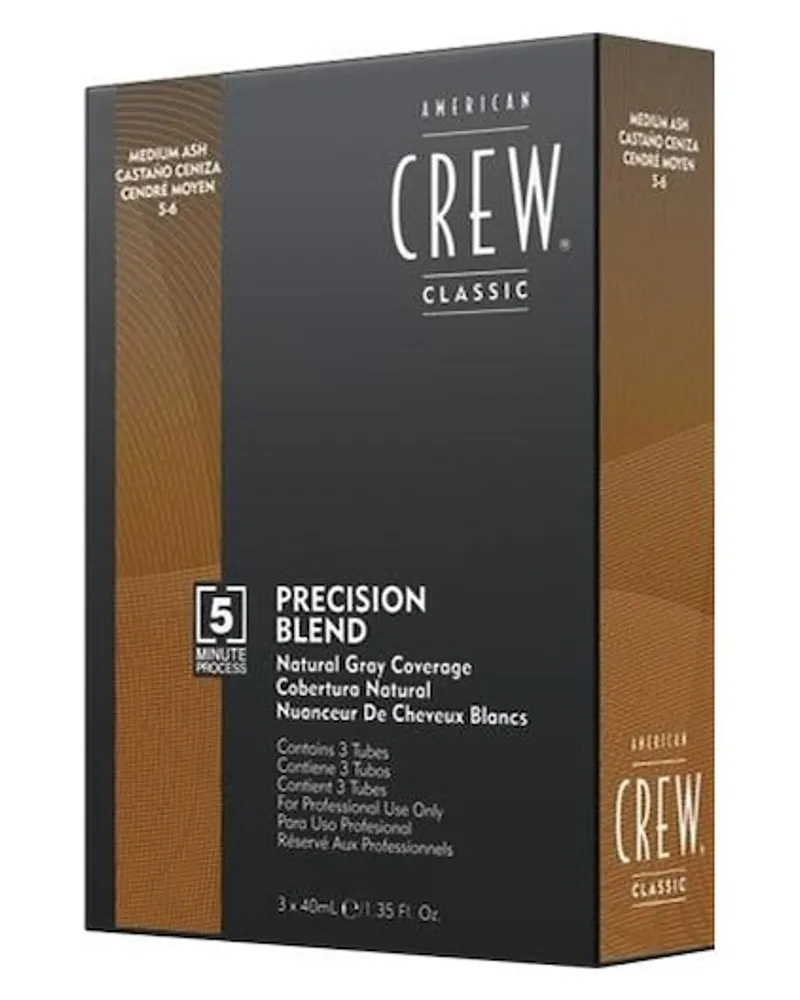 American Crew Haare, Körper & Gesicht Haarfarbe & Haartönung Precision BlendTönungen Braun 4-5 