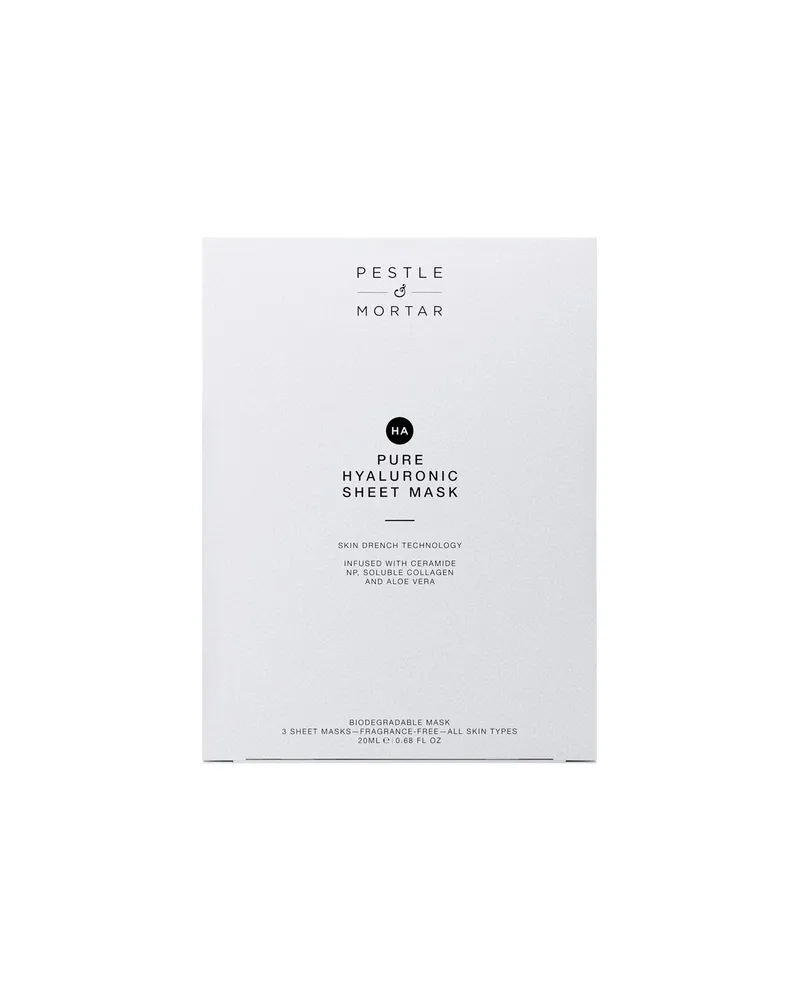 Pestle & Mortar Pestle-Mortar Gesichtspflege HydrationPure Hyaluronic Sheet Mask 19,00 
