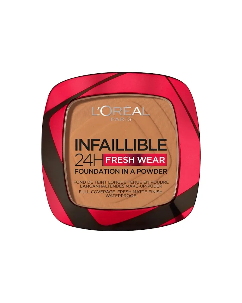 L'Oréal LOreal-Paris Teint-Make-up PuderInfaillible 24H Fresh Wear Make-Up-Puder 330 Hazelnut 