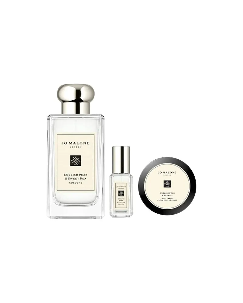 Jo Malone Jo-Malone-London Kollektionen English-Pear-FreesiaEnglish Pear Collection English Pear & Sweet Pea Cologne 100 ml +  English Pear & Freesia Body Crème 100 ml + English Pear & Freesia Cologne 9 ml 169,00 