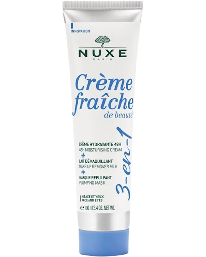 Nuxe Gesichtspflege Crème Fraîche de Beauté 3-in-1 Cream Milk Mask 