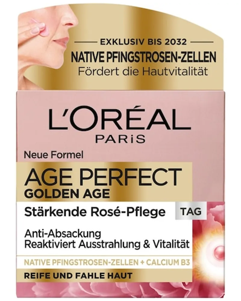 L'Oréal Gesichtspflege Tag & Nacht Golden Age Rosé-Creme Tagespflege 