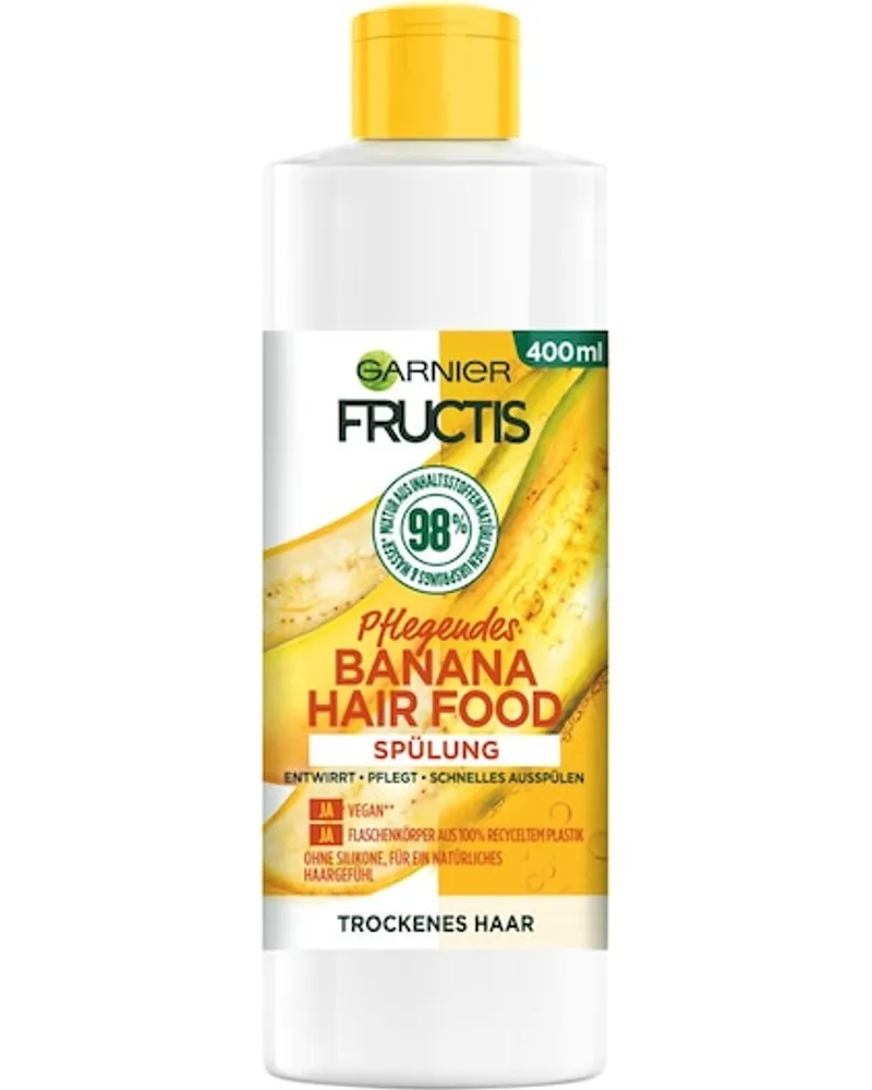 Garnier Haarpflege Fructis Pflegendes Banana Hair FoodSpülung 