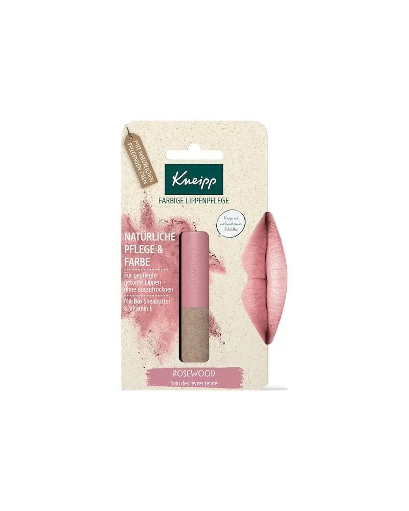 Kneipp Pflege GesichtspflegeFarbige Lippenpflege Rosewood 