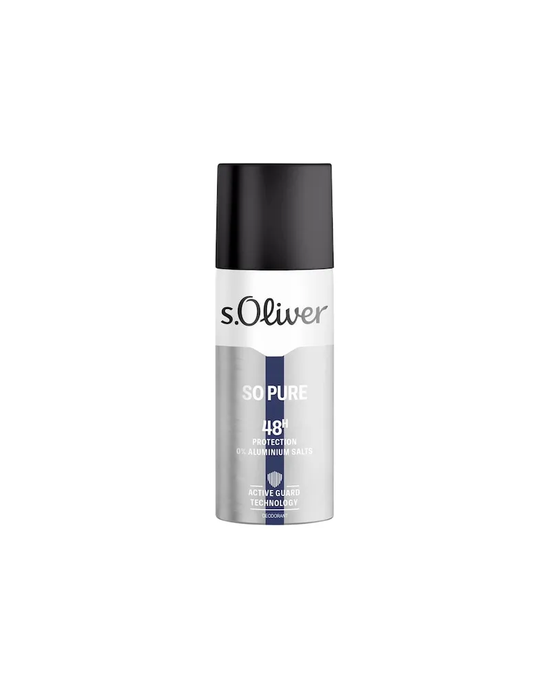 S.Oliver sOliver Herrenduefte So-Pure-MenDeodorant Spray 48H Protection 23,00 € / 1 l 