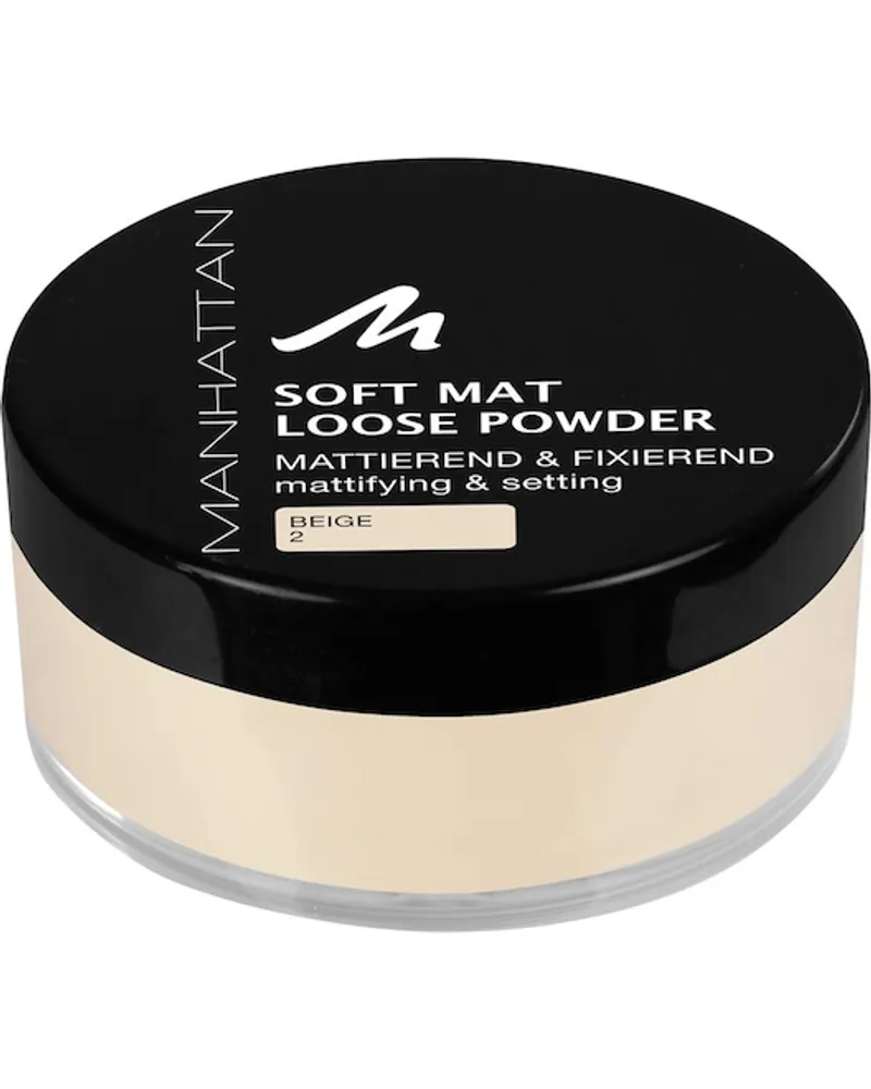 Manhattan Make-up Gesicht Soft Mat Loose Powder Nr. 2 