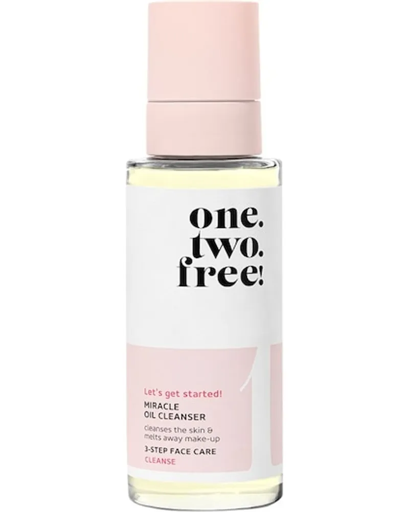 one.two.free! Pflege Gesichtsreinigung Miracle Oil Cleanser 