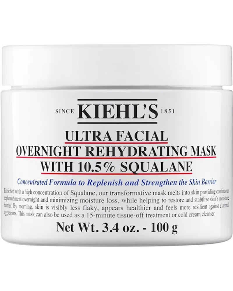 Kiehl's Gesichtspflege Gesichtsmasken Ultra Facial Overnight Rehydrating Mask 