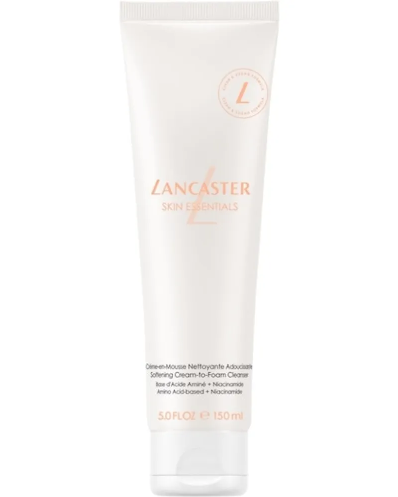 Lancaster Pflege Skin Essentials Softening Cream to Foam Cleanser 