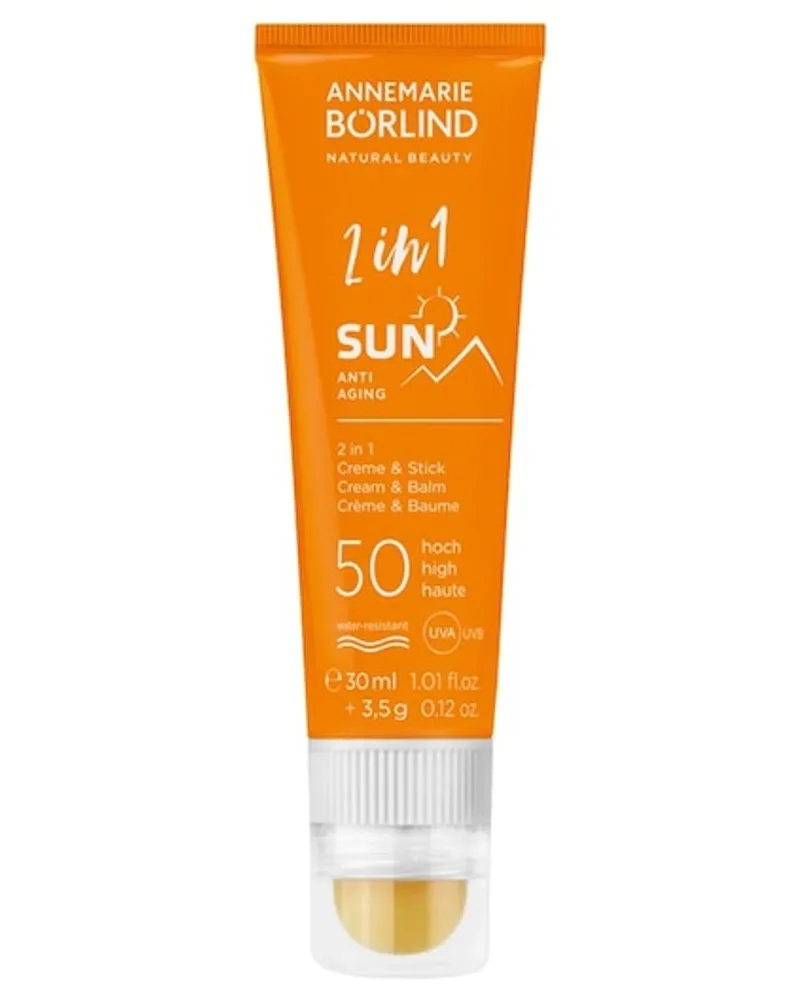 Annemarie Börlind Sonnenpflege SUN 2 in 1 Creme & Stick SPF 50 