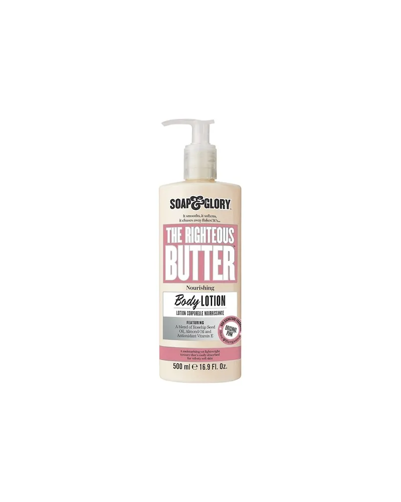 Soap & Glory Soap-Glory Pflege FeuchtigkeitspflegeThe Righteous Butter Body Lotion 21,98 € / 1 l 
