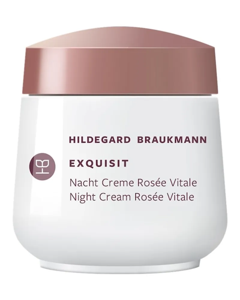 Hildegard Braukmann Pflege Exquisit Nacht Creme Rosée Vitale 
