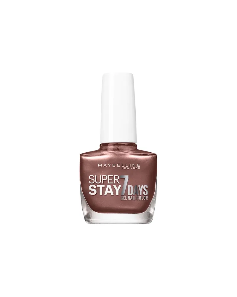 Maybelline Nagel Nagellack Gel Nail Colour Superstay 7 Days 931 Brownstone 