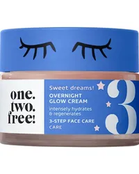 one.two.free! Pflege Gesichtspflege Overnight Glow Cream 699,80 € / 1 l 