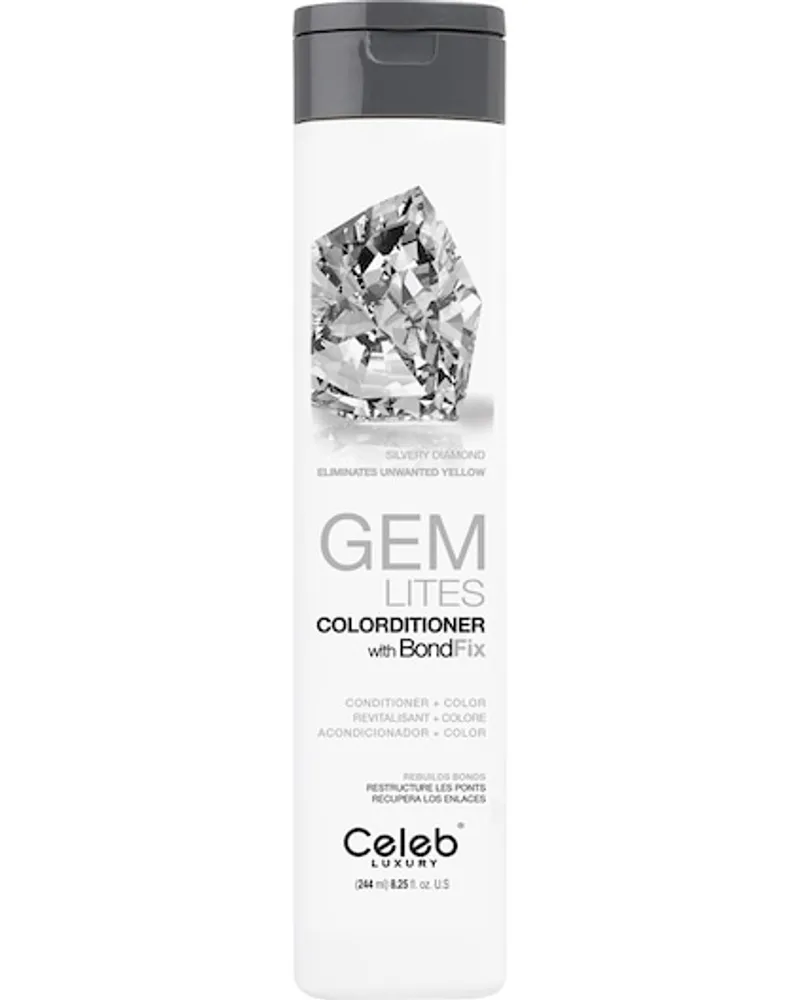 CELEB LUXURY Haarpflege Gem Lites Colorditioner Silver Diamond 