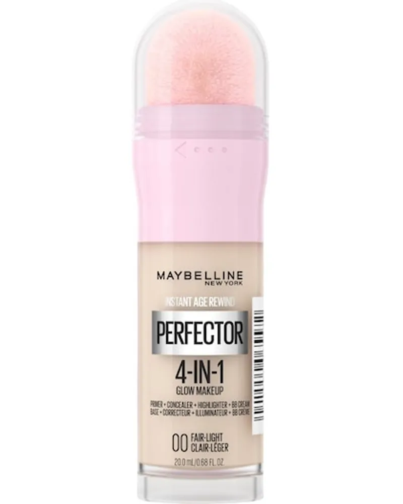 Maybelline Teint Make-up Foundation 4-in-1 Glow Makeup 02 Medium 