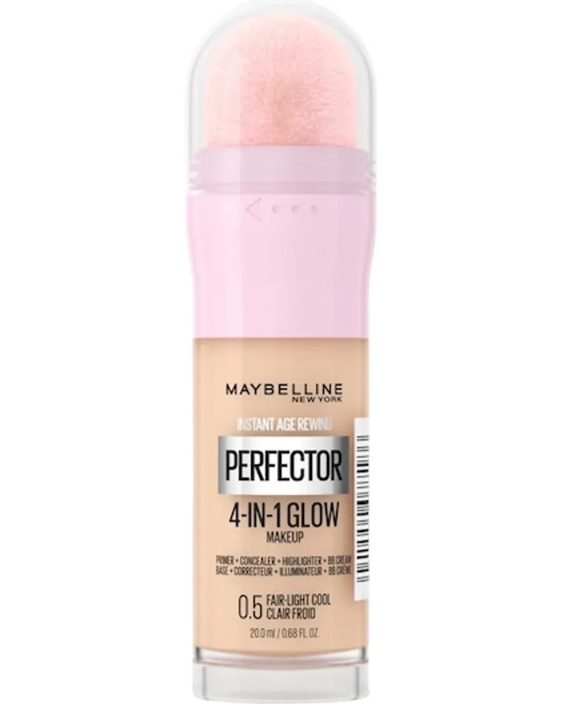 Maybelline Teint Make-up Foundation 4-in-1 Glow Makeup 02 Medium 