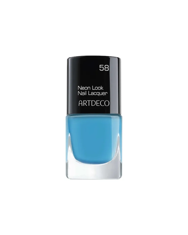 Artdeco Naegel NagellackLimited EditionNeon Look Nail Lacquer 058 Electric Blue 