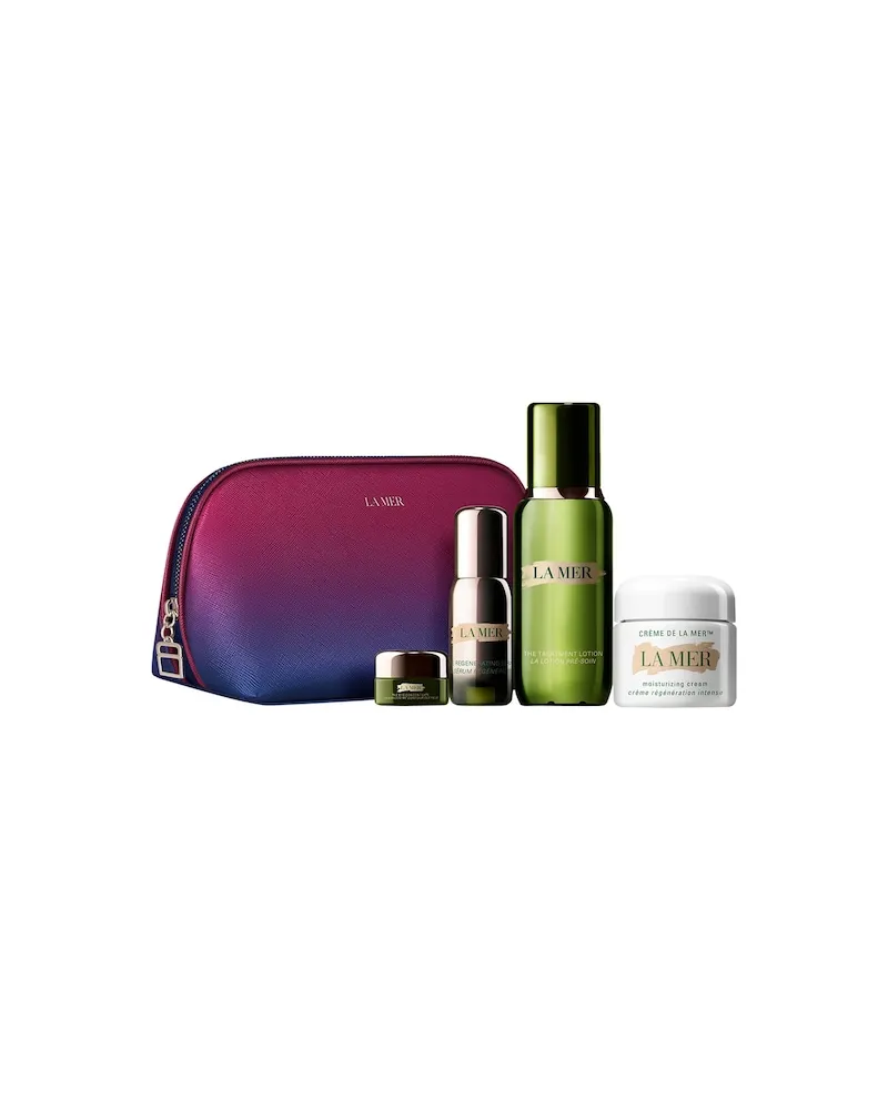 La Mer Feuchtigkeitspflege Feuchtigkeitspflege Geschenkset The Treatment Lotion 100 ml + The Regenerating Serum 13 ml + The Eye Concentrate 5 ml + Crème de la Mer 60 ml 