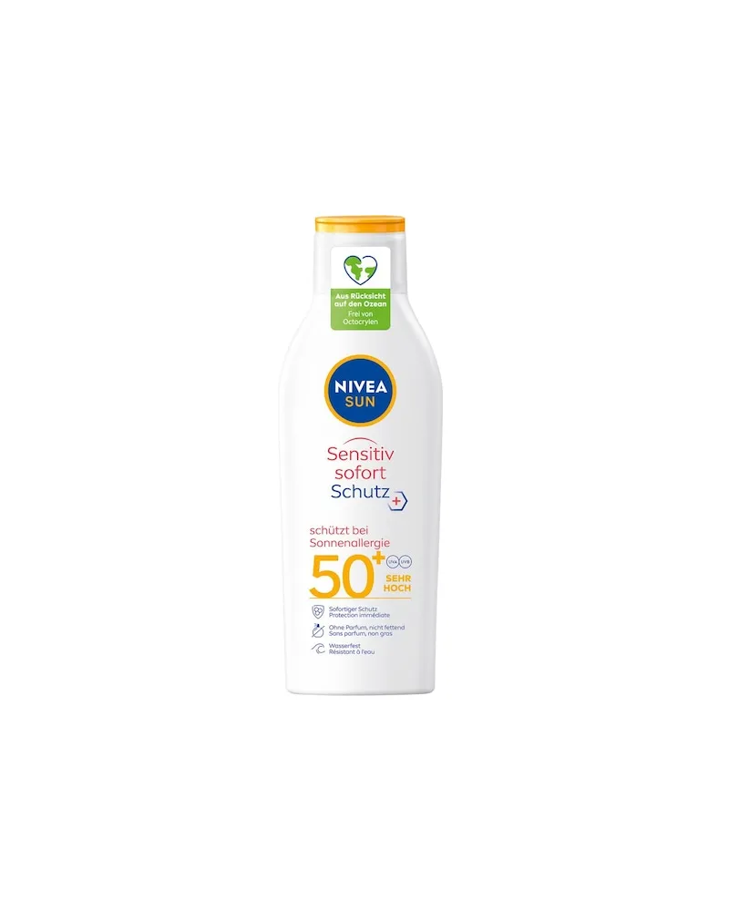 Nivea Sonnenpflege SonnenschutzAnti-SonnenallergieSensitive Sofort-Schutz Sonnenlotion LSF 50 77,45 € / 1 l 