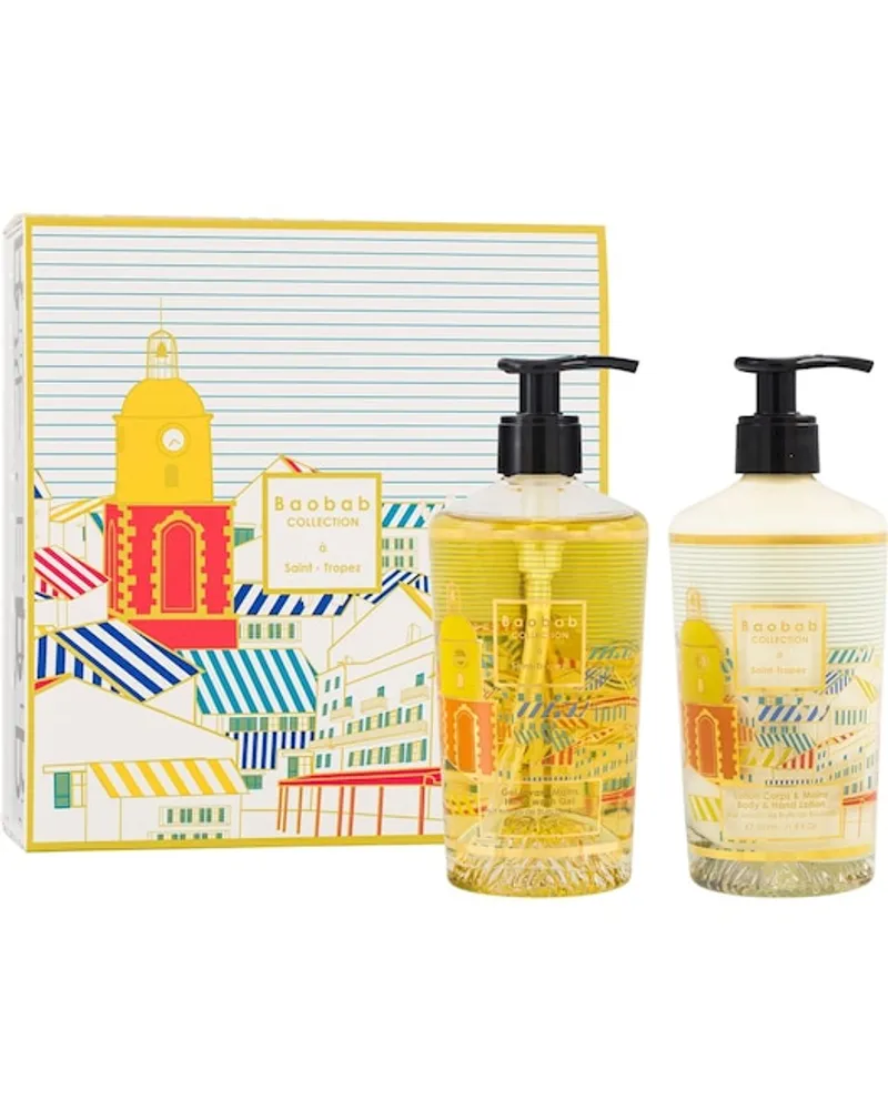 Baobab Collection Collection My First Baobab Geschenkset À Saint-Tropez Hand Wash Gel 350 ml + Body & Hand Lotion 350 ml 