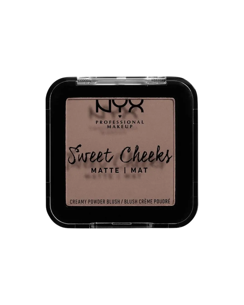 NYX Cosmetics NYX-Professional-Makeup Gesichts-Make-up BlushSweet Cheeks Matte Blush So Taupe 