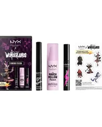 NYX Cosmetics Augen Make-up Eyeliner Geschenkset Marsh Mallow Smooth Primer 30 ml + Epic Wear Liquid Liner Black 15,5 g + Worth The Hype Mascara Black 7 ml 29,99 