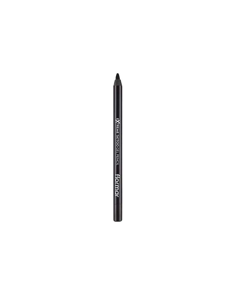 Flormar Augen-Make-up EyelinerExtreme Tattoo Gel Pencil 6 Onyx 