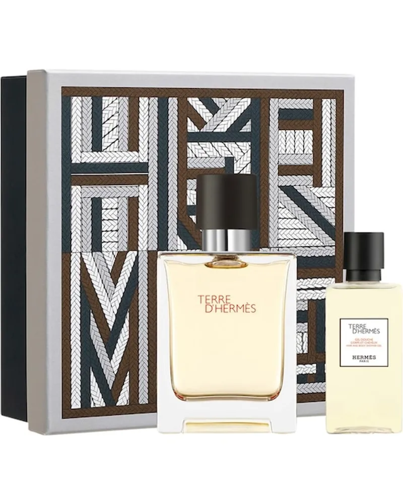 Hermès Herrendüfte Terre d'Hermès Geschenkset Eau de Toilette Spray 50ml + Shower Gel 40ml 