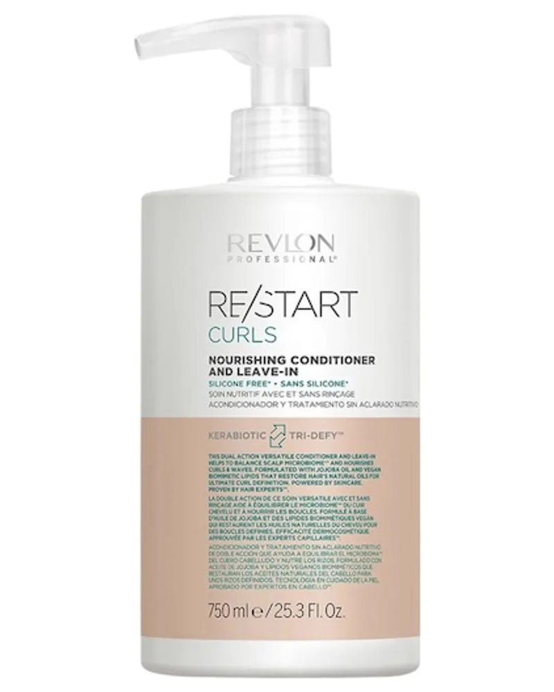 Revlon Re Start Curls Nourishing Conditioner and Leave-in 