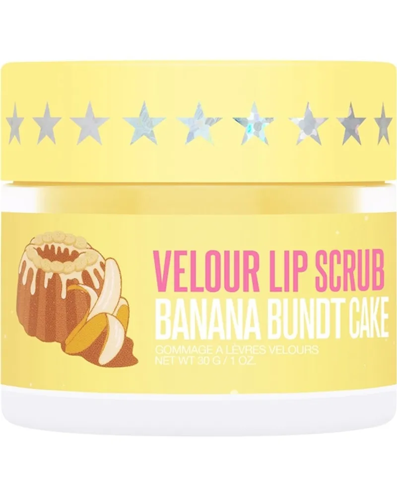 Jeffree Star Cosmetics Lippen-Make-up Lippenpeeling Velour Lip Scrub Banana Bundt Cake 